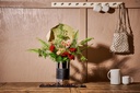 Black & Silver Vase