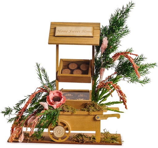 [81051] Preserved Flower Cart (SM)