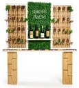 Champagne Wall 32-Glass
