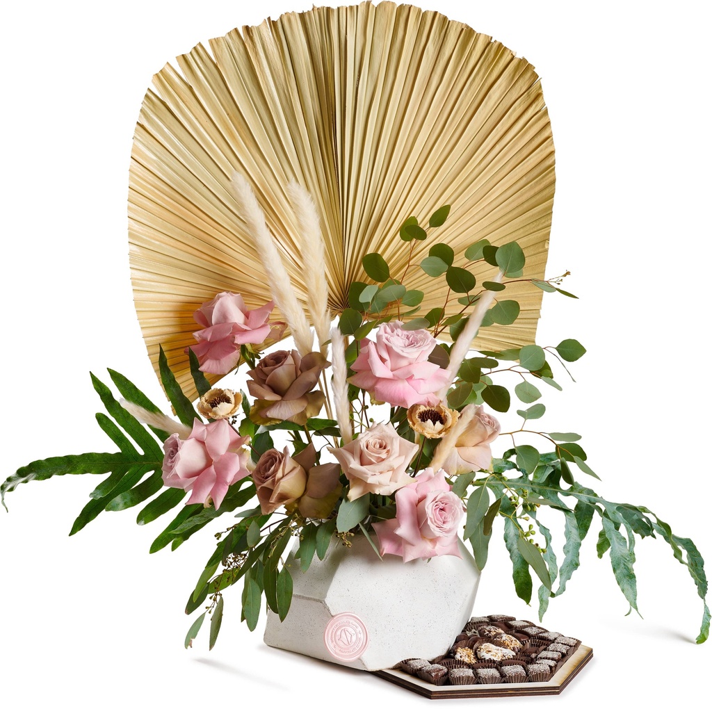 Hex Planter Arrangement Small