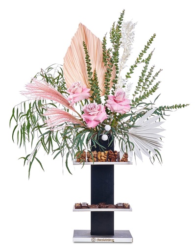 [81403] Black And White Column Sm