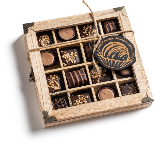 [71415] Chocolate Tag Gift Box 16pc (16pc)