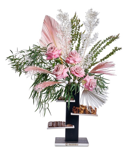 [81405] Black And White Column Lg