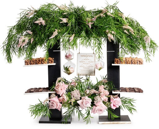 [81247] Sukka Column Black & White Large