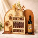 Rattan Chocolate Box Lg