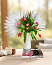 White Tulip Vase