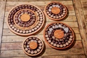 Round Frame Tray Platter