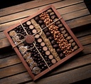 Brown Square Tray
