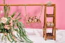 Deluxe Floral Short Ladder Lg