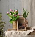 Floral Cube Bag Md