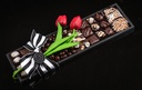 Black Tray With Tulip Lg