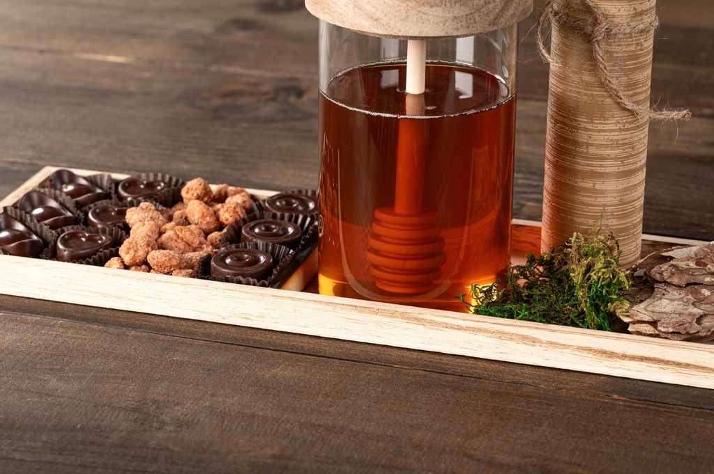 RH Preserved Natural Wood Tray