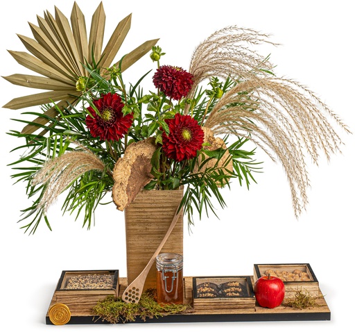 [71559] RH Floral Grooved Board (4)