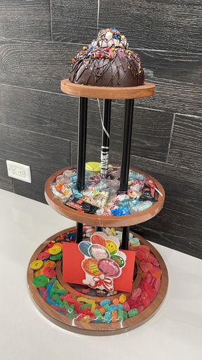 [810162] 3 Tier Birthday Tower (Candy)