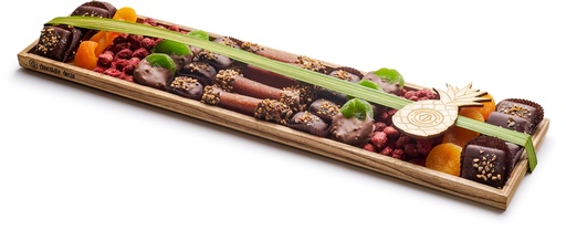 [71666] Tu Bshvat Natural Wood Tray XL (XL)