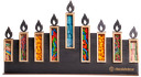 Candy Wooden Menorah