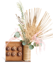 Donut Bar With Flowers (6 pc)