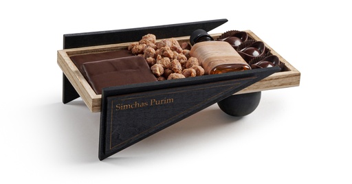 [81331] Purim Tray On Riser Small