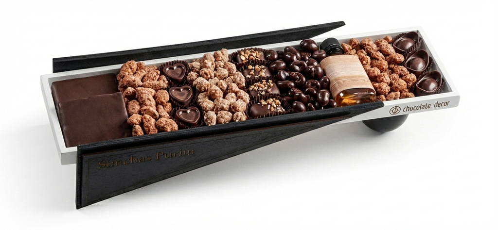 Purim Tray On Riser Large