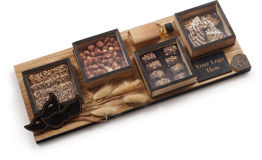 Purim Grooved Board