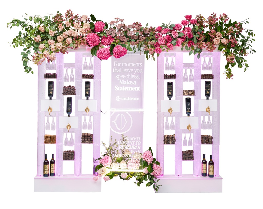 Hanging Glasses Bubble Wall - Double