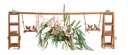 Deluxe Floral Short Ladder Lg