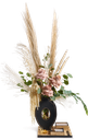 Floral Grooved Board Sm
