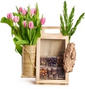 Floral Cube Bag Md