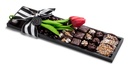Black Floral Tray Lg