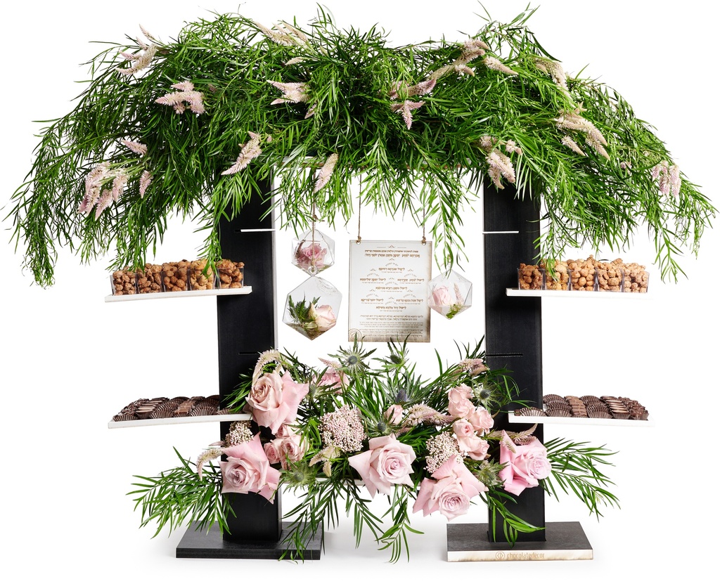 Sukka Column Black & White Large