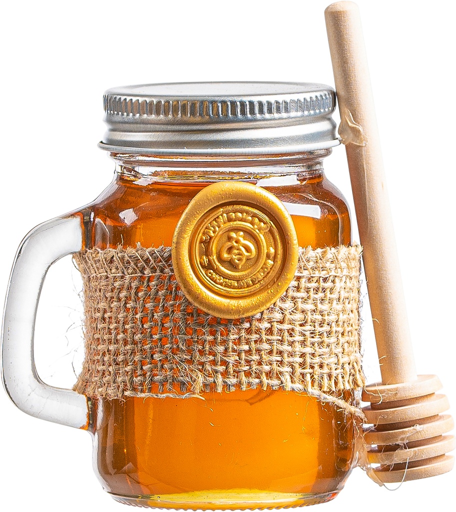 RH Mason Jar Honey Bottle