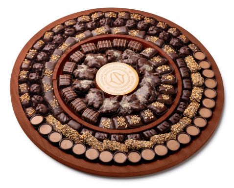 [71252] Round Frame Tray Platter 20'' (20")