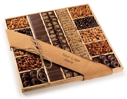 [10041] Wood Section Tray 13 Sections (13 Section)