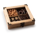 Sectional Wood Tea Box