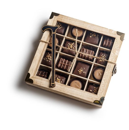 [81205] Cane Gift Box 16pc