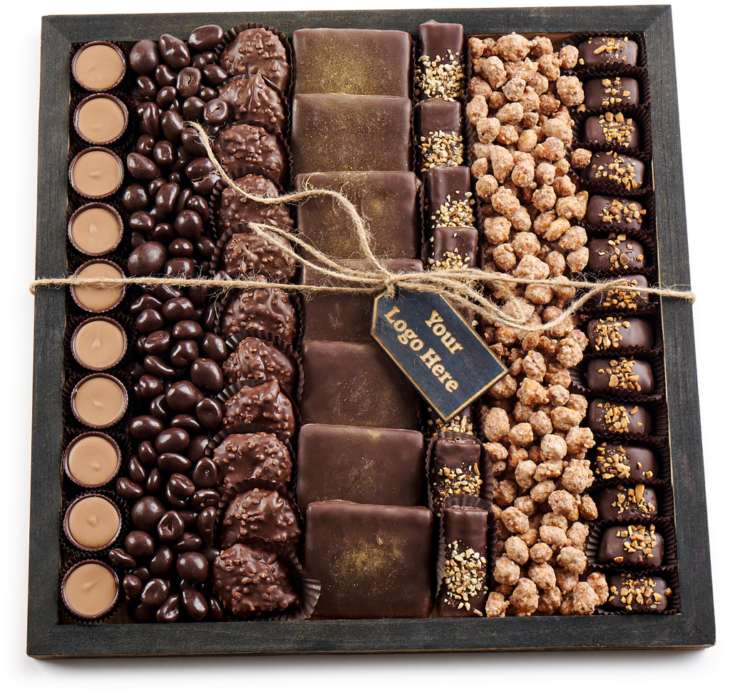 Square Black Frame Tray