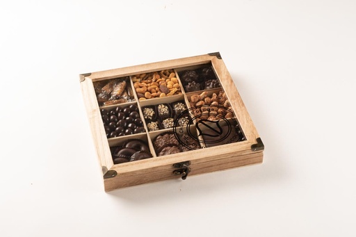 Sectional Wood Tea Box