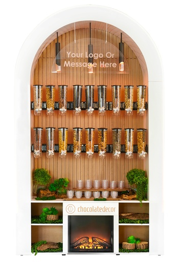 [81496] Nut Dispenser Display