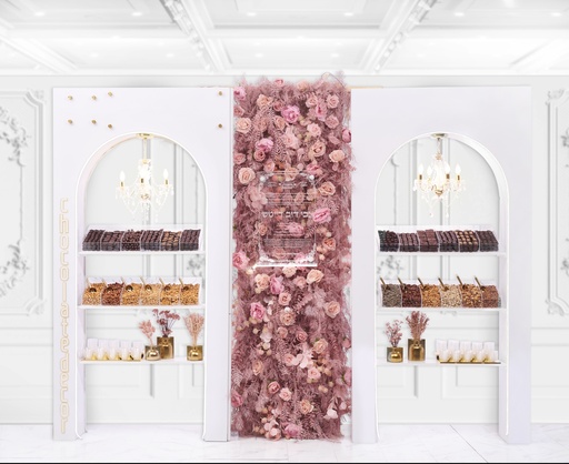 [81525] Double Framed Chocolate And Nut Station