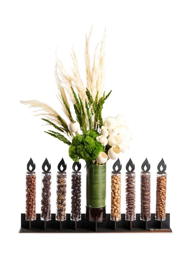 [10095] Floral Menorah