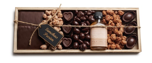 [81363] Purim Wood Tray Med