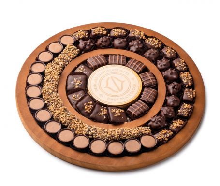 [71250] Round Frame Tray Platter 14''