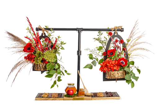 [71102] RH Floral Scale Small