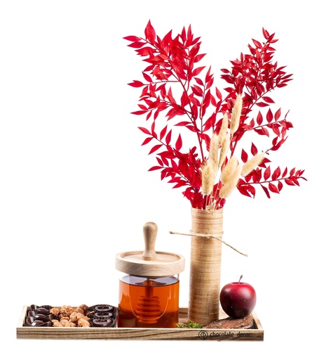 [81092] RH Preserved Wood Tray Small