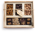 Square Wood Section Box (4)