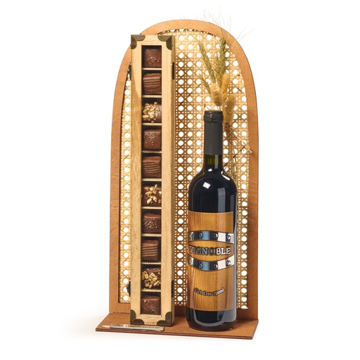 [81420] Rattan Chocolate Box Small