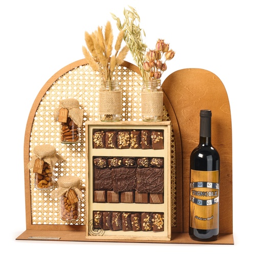 [81600] Rattan Chocolate Box Lg