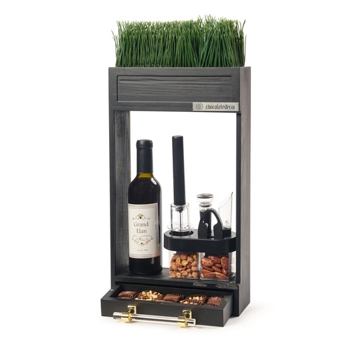 [81605] Black Wine Tool Giftbox Small