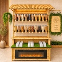 Rustic Nut Dispenser