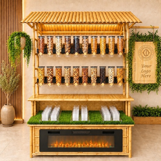 [81622] Rustic Nut Dispenser